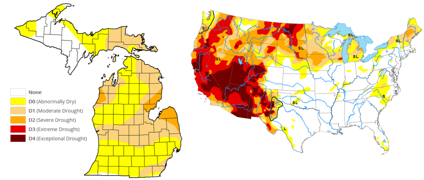 The U.S. Drought Monitor